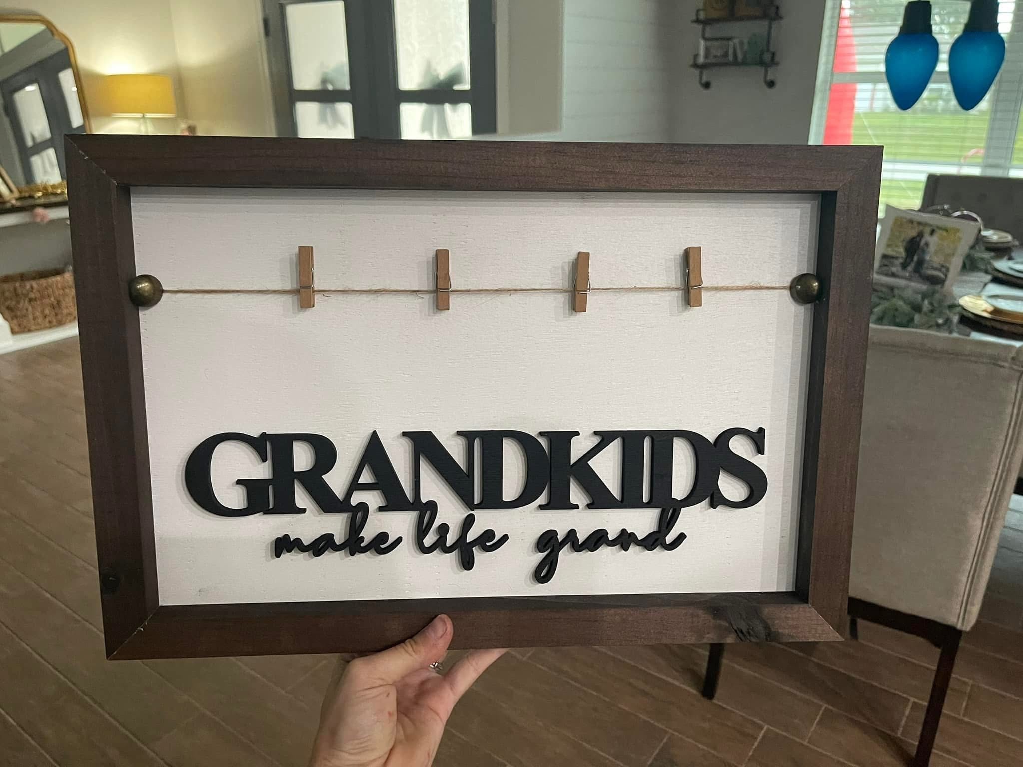 Grandkids Sign