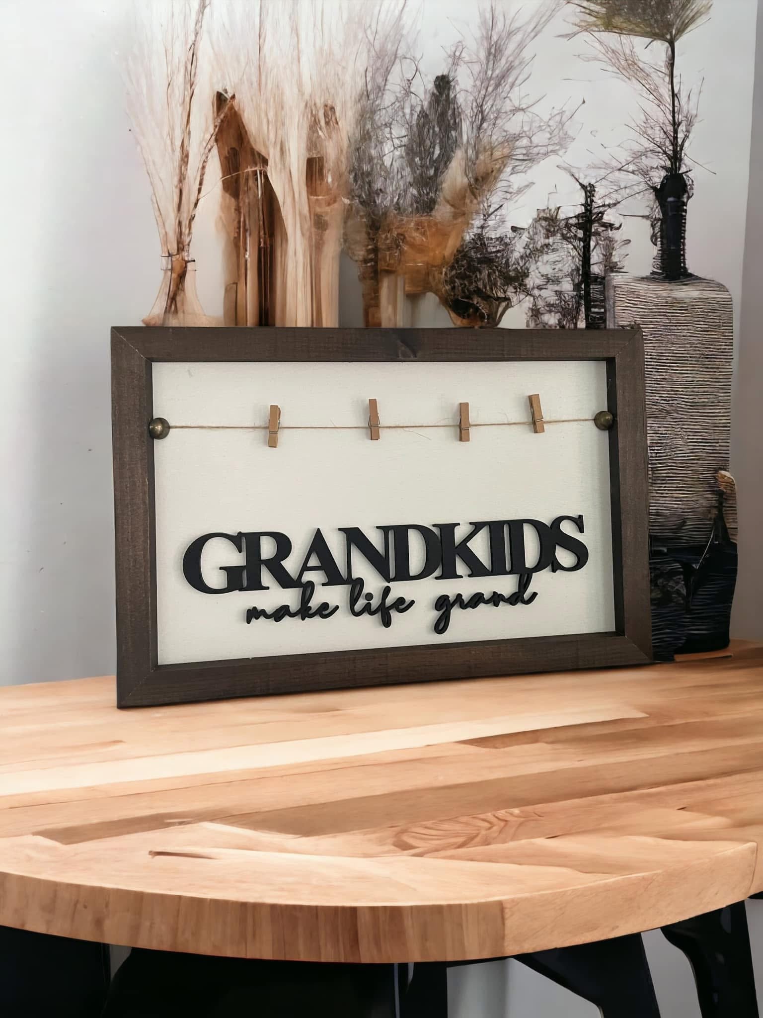 Grandkids Sign