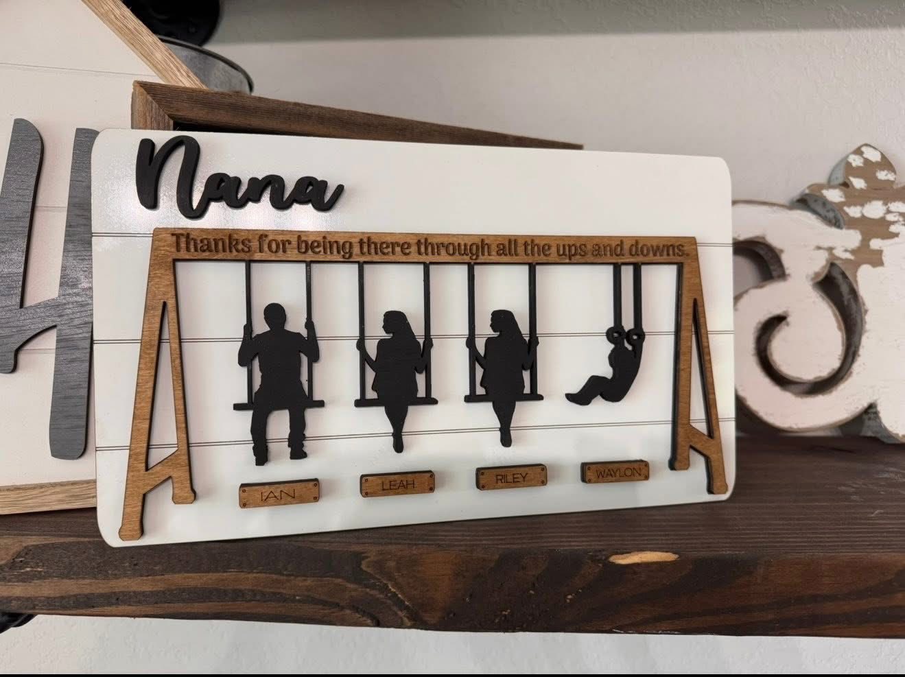 Personalized Family Signs