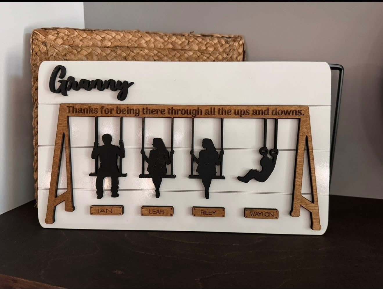 Personalized Family Signs