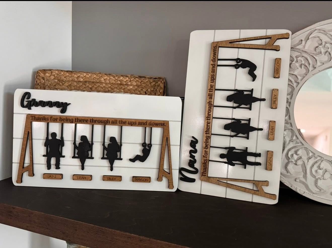 Personalized Family Signs