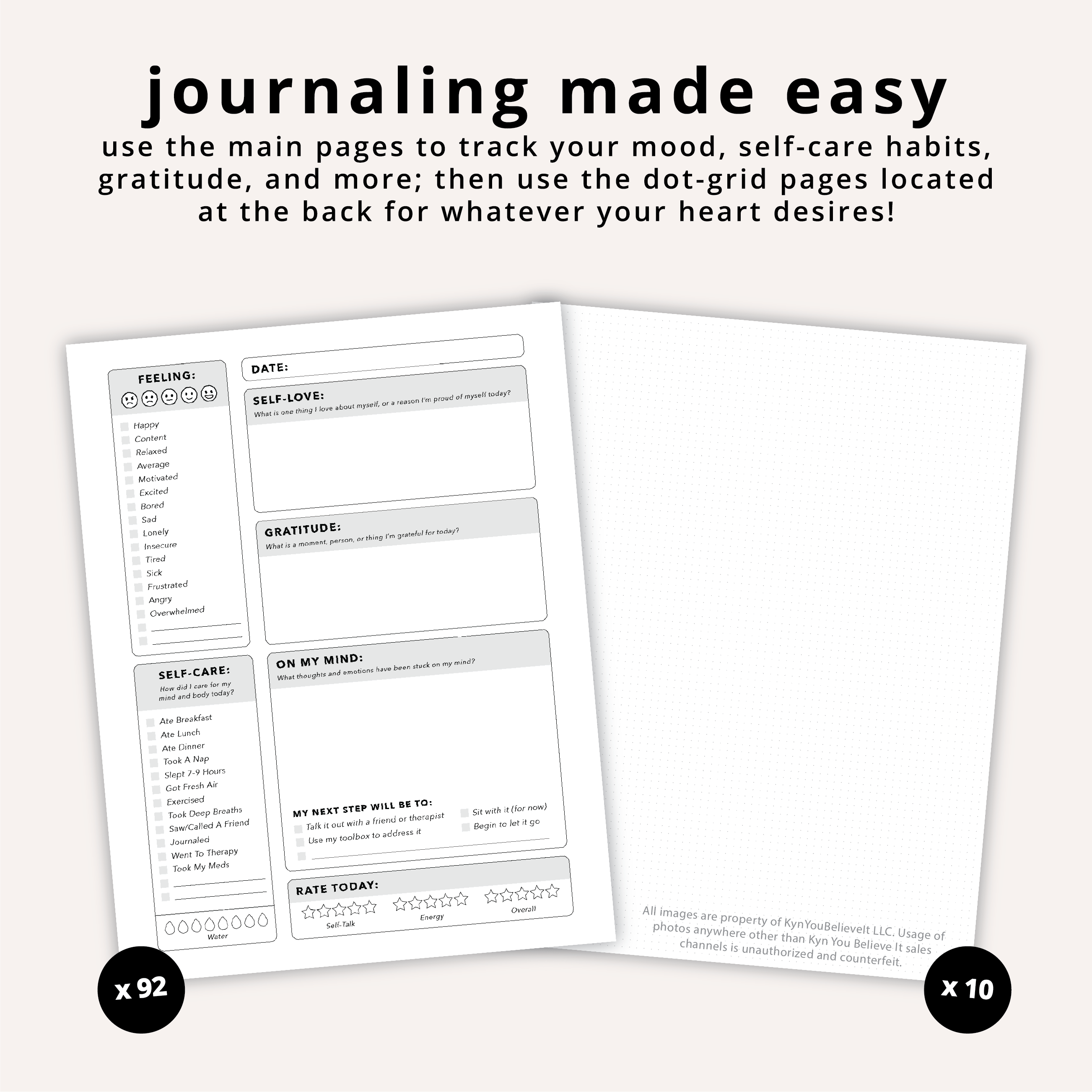 "I'll unpack this in therapy later" - Small Mental Health Journal
