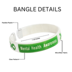 Mental Health Bangle Bracelets