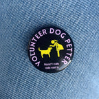Volunteer Dog Petter 1.25" Pinback Button