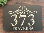 Metal Engraved House Signs