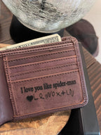 Laser Engraved Wallets