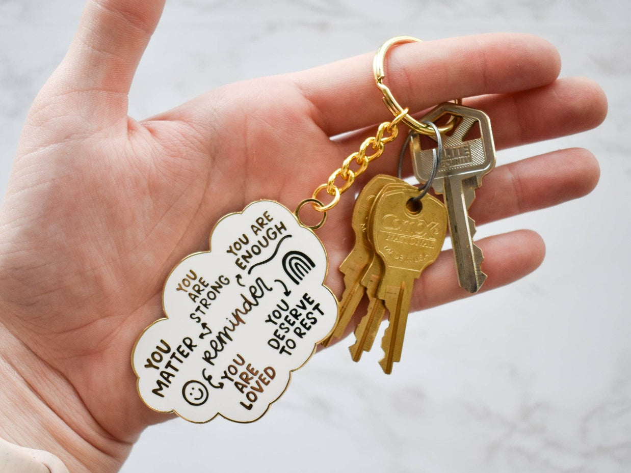 Affirmation Keychain