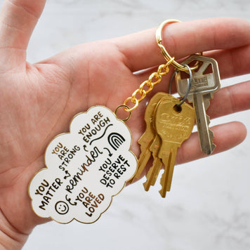 Affirmation Keychain