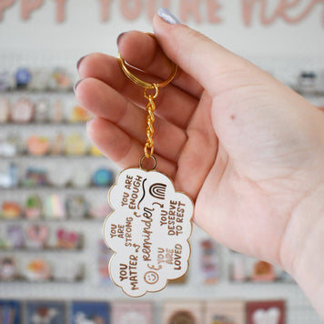 Affirmation Keychain
