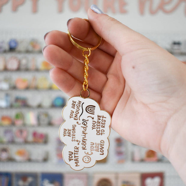Affirmation Keychain
