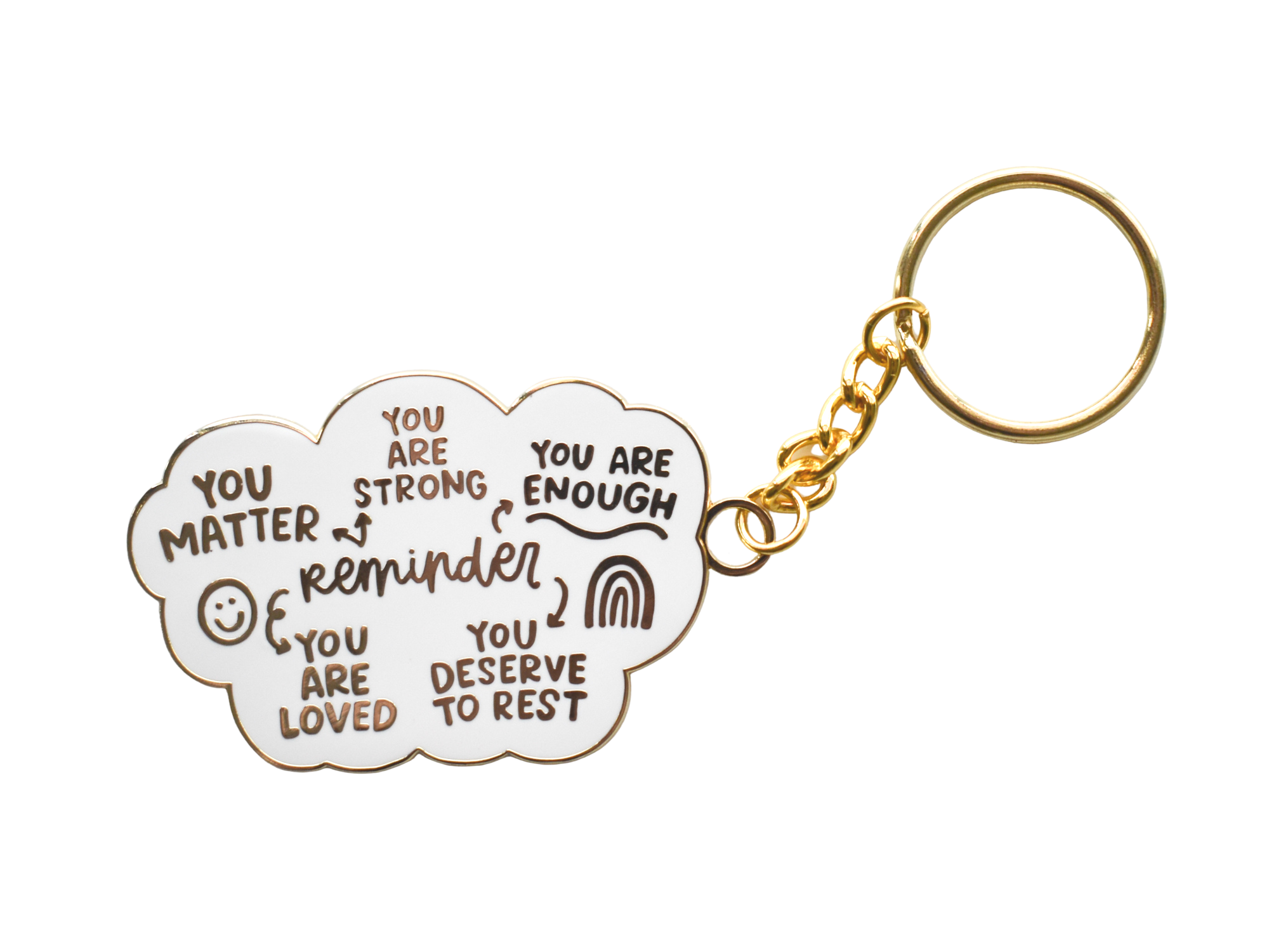 Affirmation Keychain