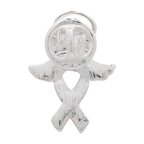 Pink Ribbon Angel Pin