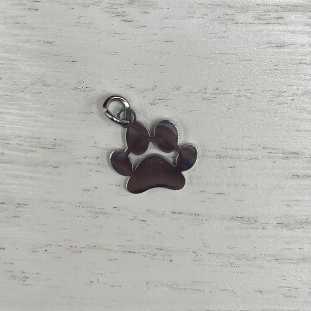 Paw Print Charm