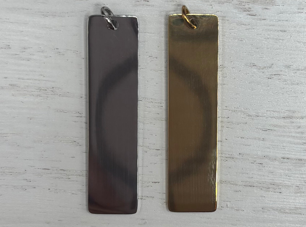 Classic Flat Bar Charm