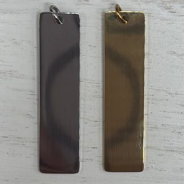 Classic Flat Bar Charm