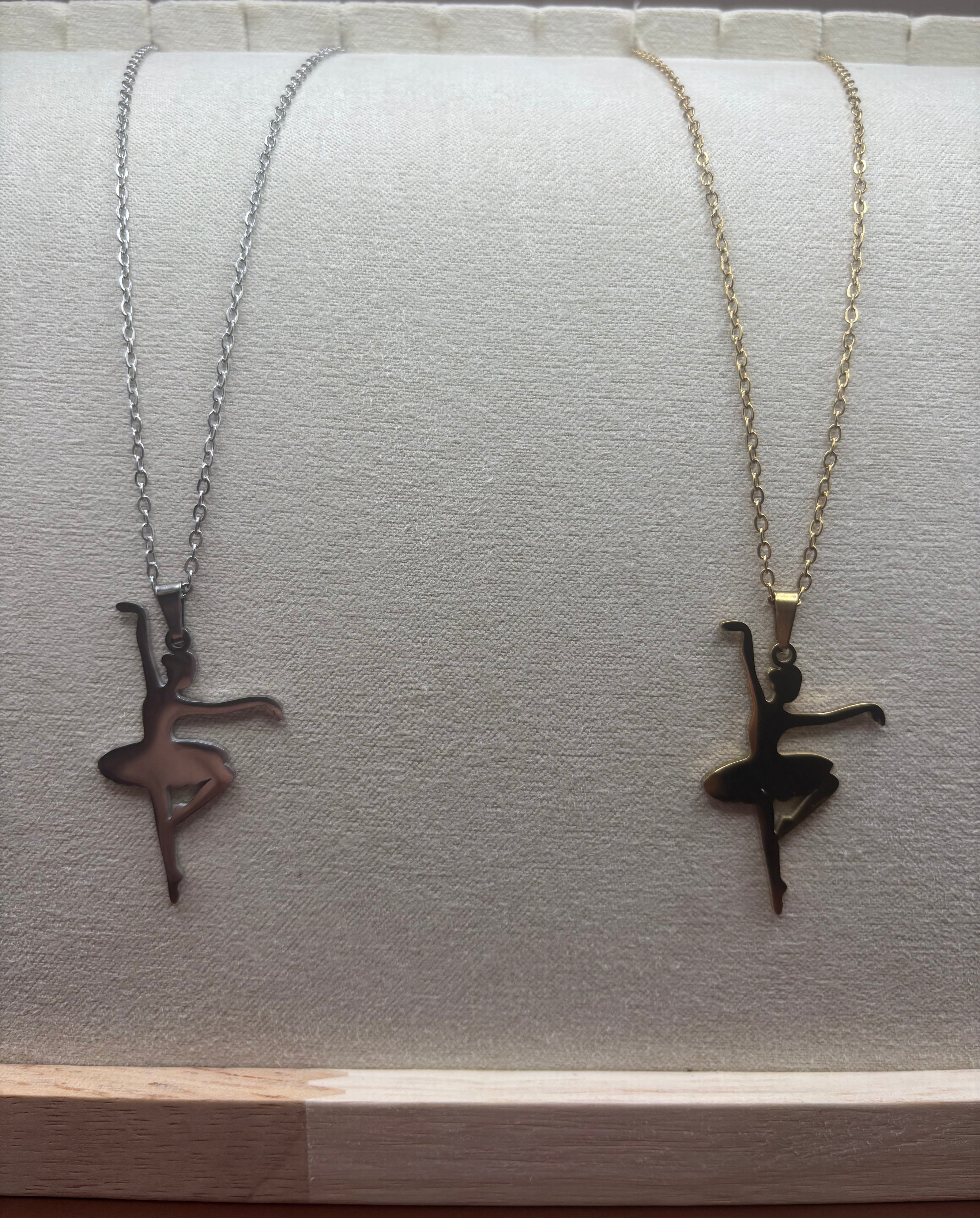 Ballerina Pendant Necklace
