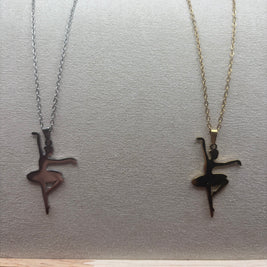 Ballerina Pendant Necklace