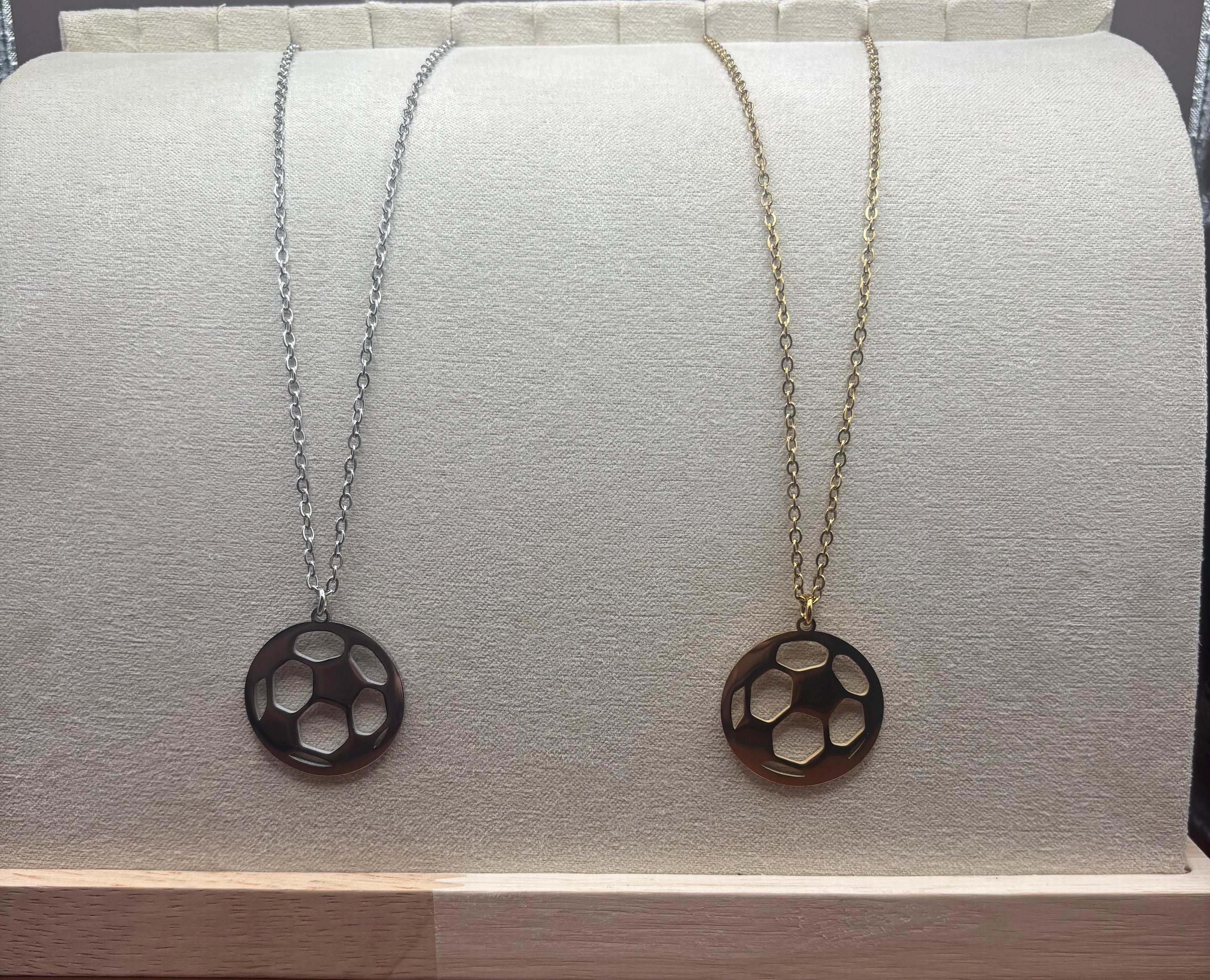 Soccer Pendant Necklace