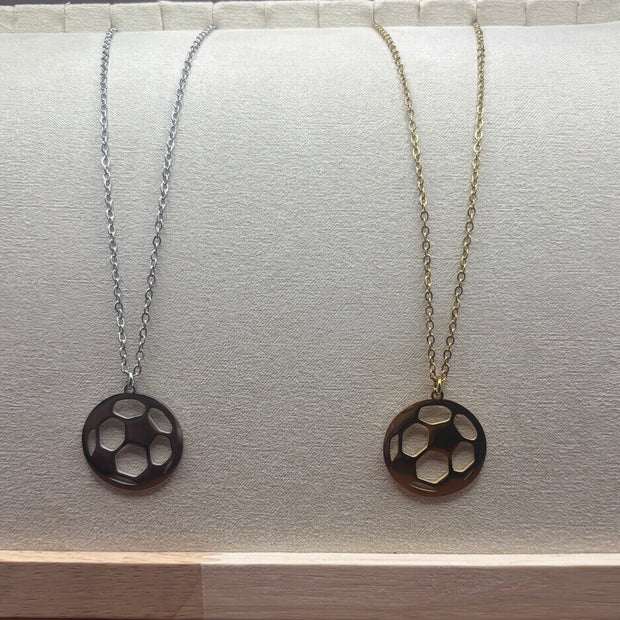 Soccer Pendant Necklace