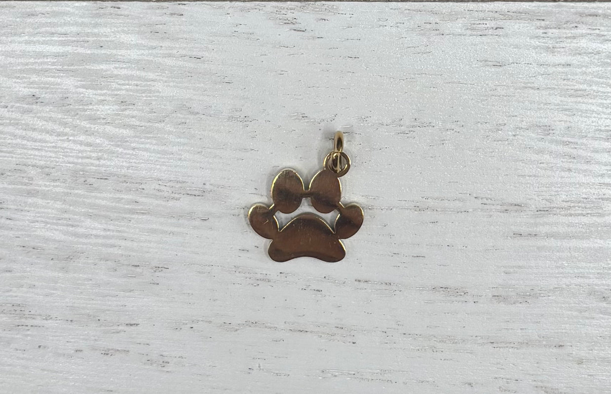 Paw Print Charm