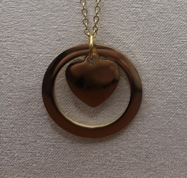 Encircled Heart Necklace
