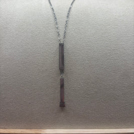 Hidden Message Bar Necklace