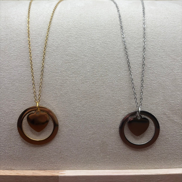 Encircled Heart Necklace