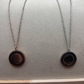 Rotating Circle Necklace
