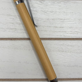 Custom laser engraved bamboo pens