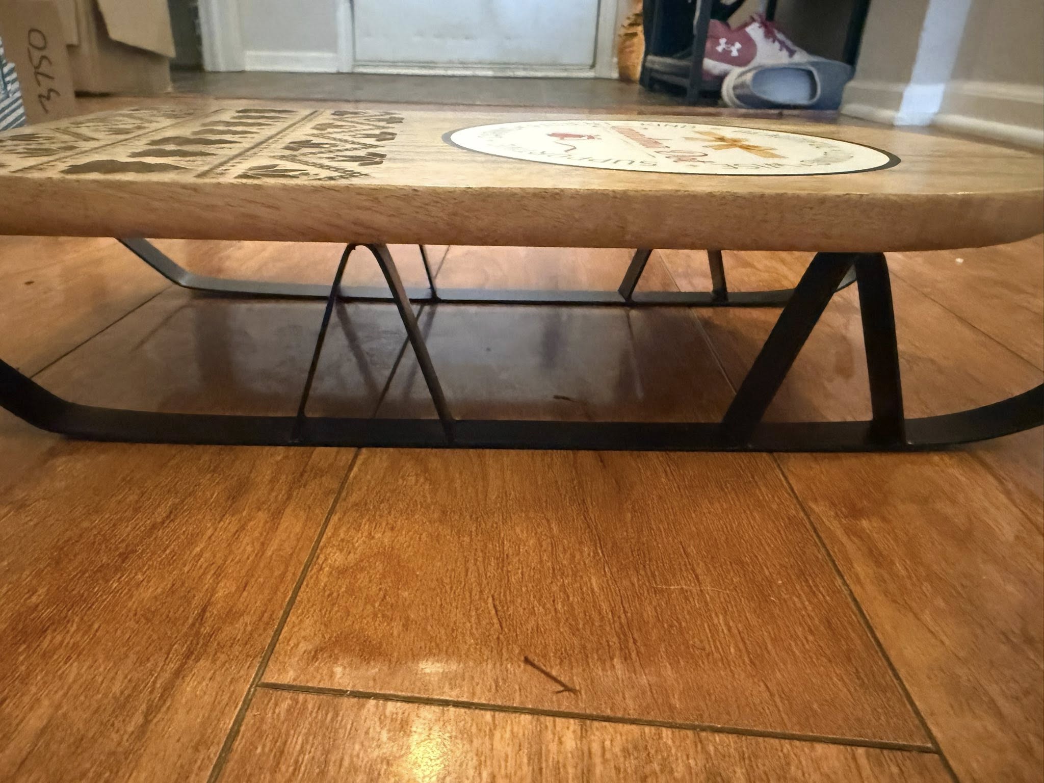 Customized Sled Christmas Decor