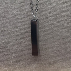 Hidden Message Bar Necklace