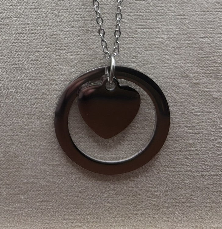Encircled Heart Necklace
