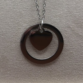 Encircled Heart Necklace