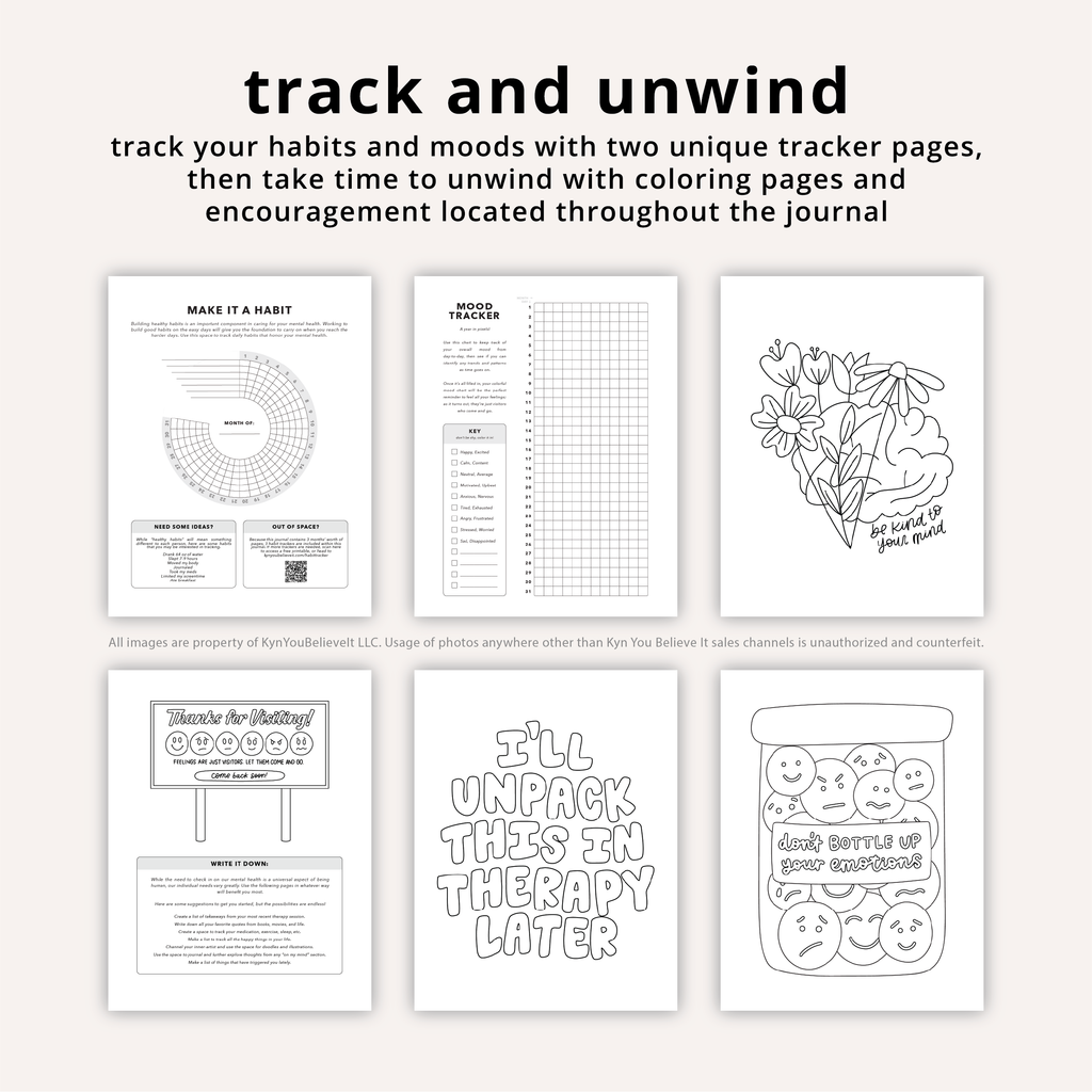"I'll unpack this in therapy later" - Small Mental Health Journal